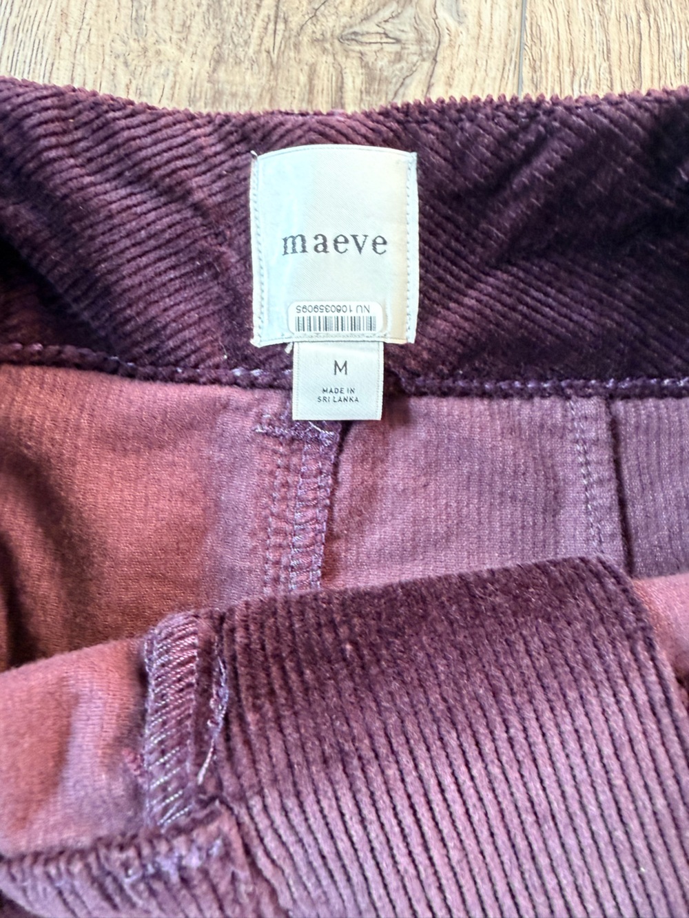 Anthropologie Maeve Colette Corduroy Pencil Skirt Size Medium - Picture 11 of 11